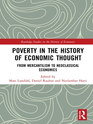 cover image of Poverty in the History of Economic Thought